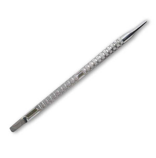 Cuticle Pusher, Double Ended, Stainless Steel