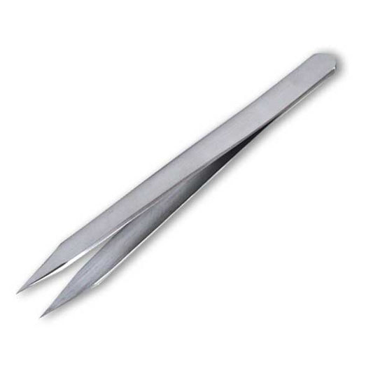 Tweezers, Electrolysis/Body Waxing, Stainless Steel, 3.5"