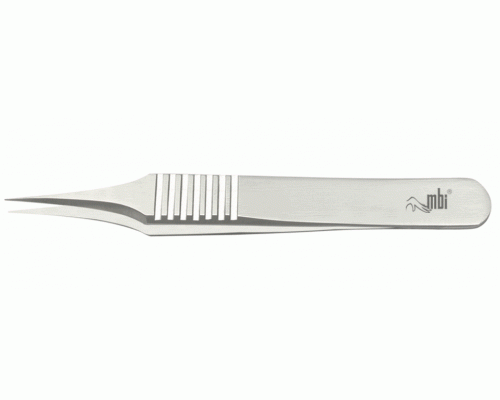 Tweezers, Needle Nose, Stainless Steel, 3"