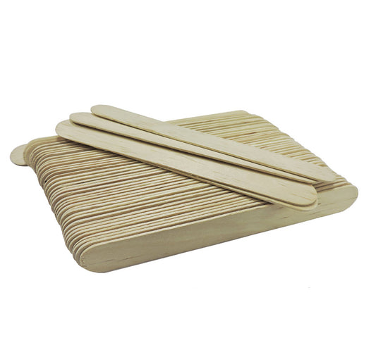 Wooden Wax Applicators, Wide, 500pcs